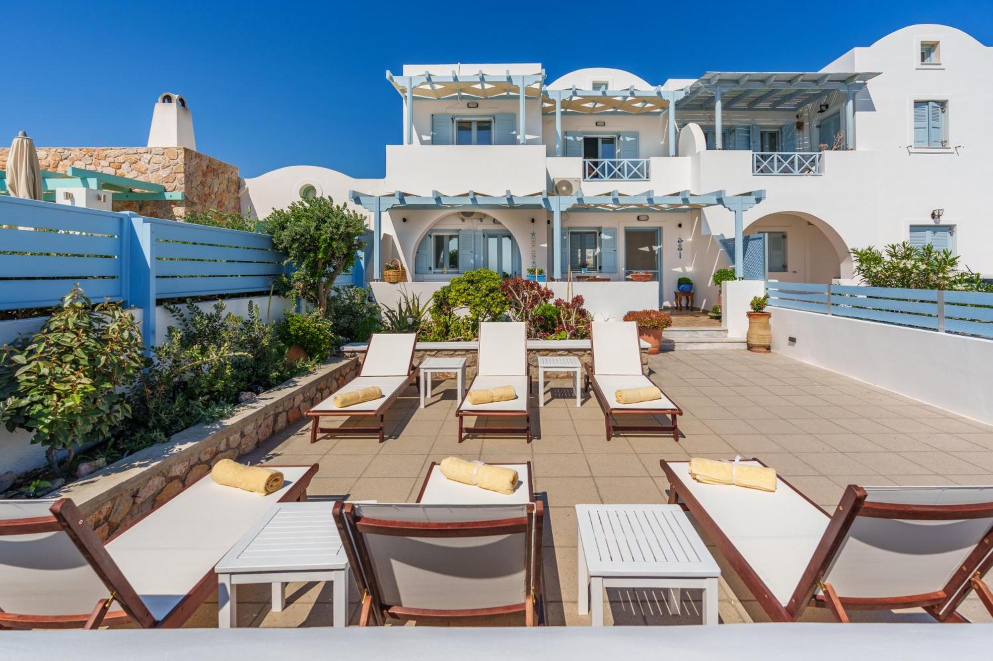 Blue Eyes Beach Villas Monólithos Exterior foto